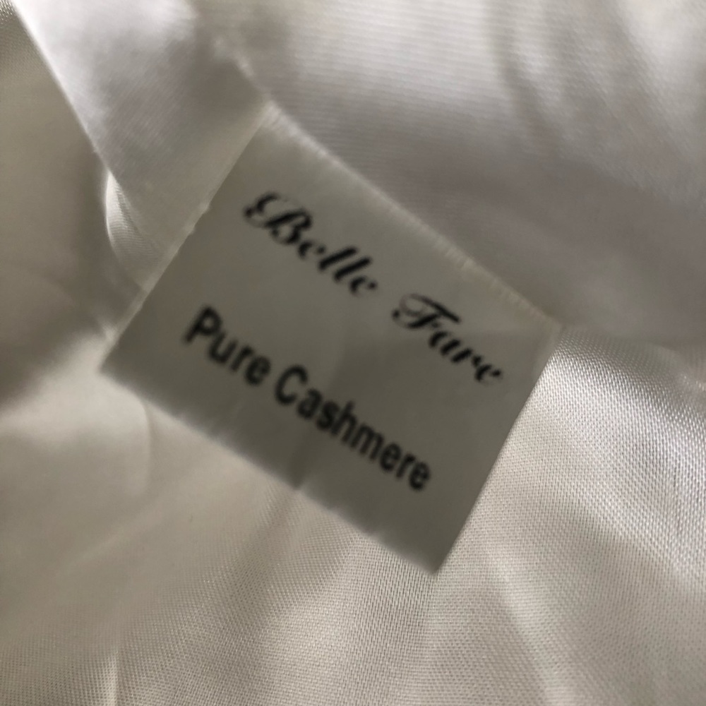 Belle Fare Cashmere Fur Coat Size XL - Picture 6 of 16
